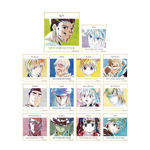 『HUNTER×HUNTER』トレーディング Ani-Art 第3弾 ミニ色紙(単位/BOX)【202508再販】